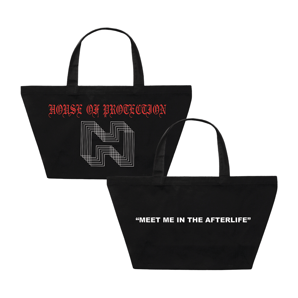 Afterlife Oversized Tote - Black